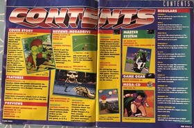 Mean Machines Sega Magazine megadrive #9 JULY 1992 Street fighter2 mortal kombat