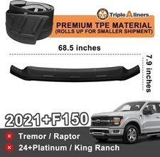 TripleAliners Hood Deflector Protector for 21 22 23 24 25 2021 -2025 Ford F150