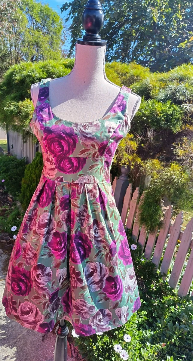 portmans fit and flare dress Portmans Signature Floral Midi Dress 6 main image 1