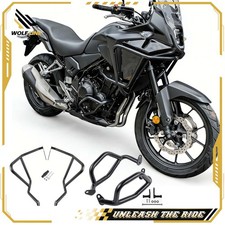 WOLFLINE Oben & Unten Schutzb&uuml;gel F&uuml;r Honda NX500 & NX400 2024-2026 Protektoren