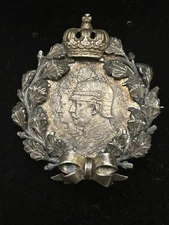 WORLD WAR ONE PIN - 1901 Kingdom Of Prussia 2 Mark World Silver Coin RARE Silver