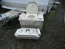 Caravan Thetford cassette toilet, 12v pump flush C4