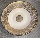 Stangl Pottery Florentine Vegetable Serving Bowl 8 3/4” Gold Scroll