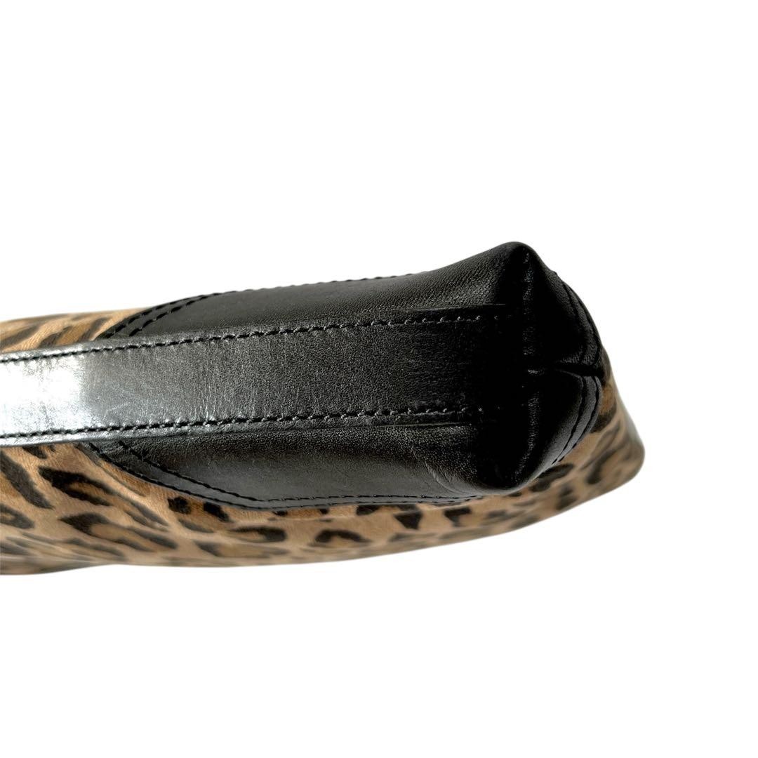 Master-piece x Monkey Time Leopard Leather Docume… - image 9