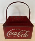 Coca Cola Stadium Vendor Metal Bottle Carrier Rare Vintage Original 5 Slot