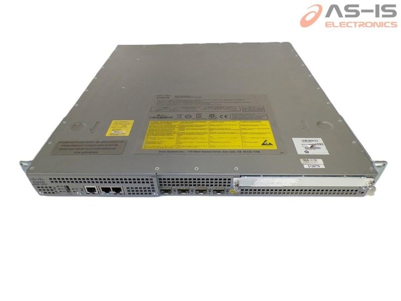 *AS-IS* Cisco ASR1001 6-Port GE Aggregation Services Router 68-3376-20 (V5499)