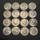 US coins 16 Bicentennial "JFK" Kennedy Half Dollars  - 1776-1976 -  Circulated