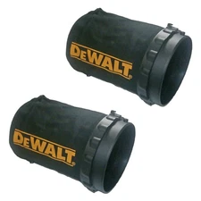 Black and Decker 2 Pack Of Genuine OEM Replacement Dust Bags - N455893-2PK