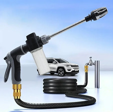 1pc High Pressure Car Wash Water Gun Foam Hose Garden Sprayer - New