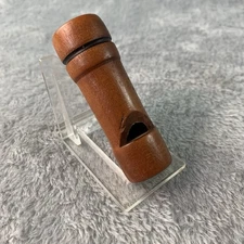 Vtg Wooden Quail Call Whistle Unmarked 3" Hunting Upland Game Birds