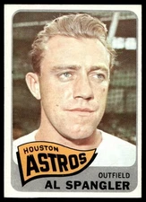 1965 Topps #164 Al Spangler Houston Astros NR-MINT 