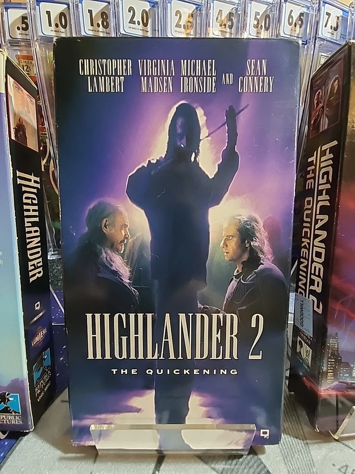 Highlander vhs Bundle 4 Tapes - Image 4 of 4