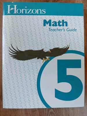 Horizons Math Teacher's Guide 5 - Grade 5 Answer Book 