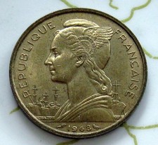 COIN AFARS & ISSAS 20FR 1968 BU 111-171