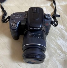 Sony α 550 (DSLR-A550Y) Digital Kamera Set mit 2 Zoomobjektiven