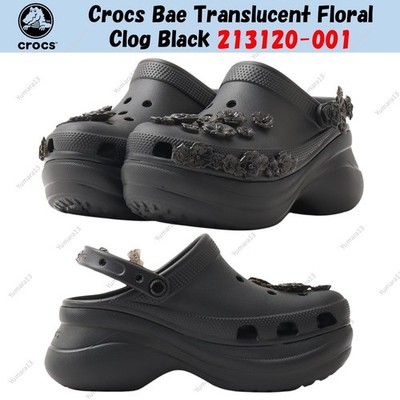Crocs Bae Translucent Floral Clog Black 213120-001 Unisex Gr.
