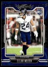 2021 Panini Playbook Elijah Molden Rookie Tennessee Titans #177