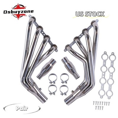 NEW Long Tube Headers for 2010-2015 Chevy Camaro SS LS3 6.2L V8 Stainless Steel