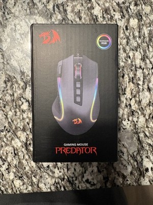 Red Dragon M612 Predator RGB Gaming Mouse, 8000 DPI Wired Optical Mouse