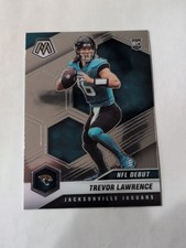 2021 Panini Mosaic - NFL Debut #241 Trevor Lawrence (RC) ROOKIE CARD. rookie card picture