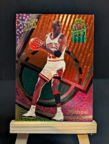 Michael Jordan 1993-94 Fleer Ultra Power in the Key #2 Chicago Bulls HOF MVP