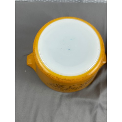 Piatto Casseruola Promozionale Pyrex Old Orchard 1Qt ~473~ Made In USA - Foto 5 di 6