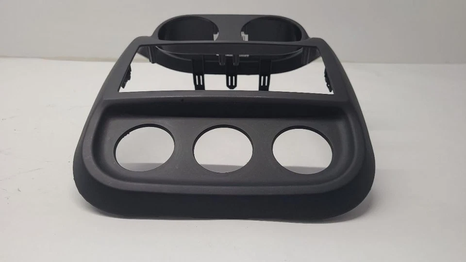 Jeep Compass Patriot 2010-2017 radio central clima tablero embellecedor bisel negro Foto 2 de 4