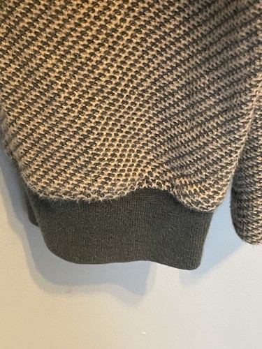 Camicia Cabelas Henley manica lunga uomo media waffle maglia outdoor bottoni cotone - Foto 6 di 6