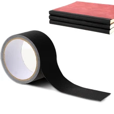 33ft Black Cloth Bookbinding Repair Tape 2 Inch Wide Waterproof Binding Tape