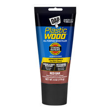 DAP Plastic Wood Latex All Purpose Wood Filler: 6.0 oz. Red Oak 7079800583