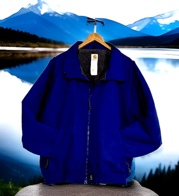 Brand New Vintage (2005) J72 Carhartt Men's XXL Bomber Jacket In Cobalt Blue