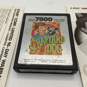 Scrapyard Dog Atari 7800  Complete In Box  