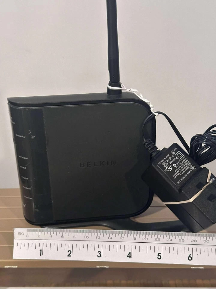 Belkin Wireless N Router Power Adapter High-Speed WiFi Internet Home Network - Image 3 of 4