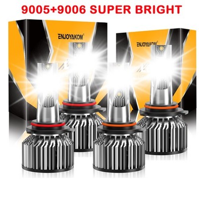 For Toyota RAV4 1998-2012 - Combo LED Headlight Kit High/Low beam Bulbs White