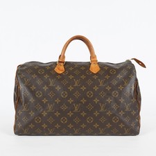 Louis Vuitton Speedy 40 M41522 Monogram Canvas Boston Handbag Brown 08A014404428