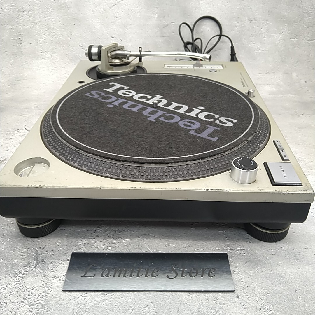 Technics SL-1200MK3D 箱付き Technics SL-1200MK3D Direct Drive DJ Turntable Black Very