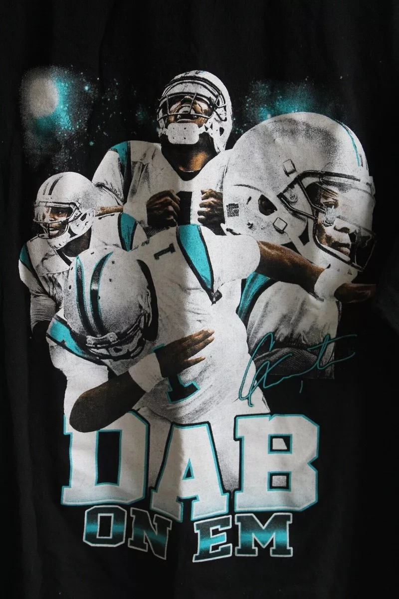 Carolina panthers cam 2025 newton t shirt