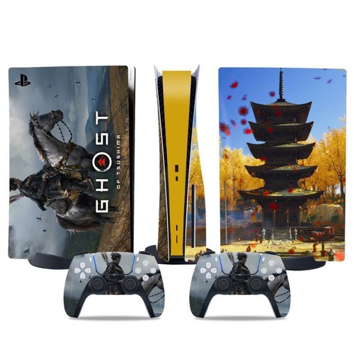 Ghost of Tsushima Cover Vinyl for Console Controller Decal Skin Sticker PS5 Disc - Picture 11 of 54