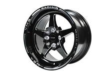 VMS Racing Black V Star Drag Wheels Rims Front Or Rear 15x8 5X100 +20 ET 73.1