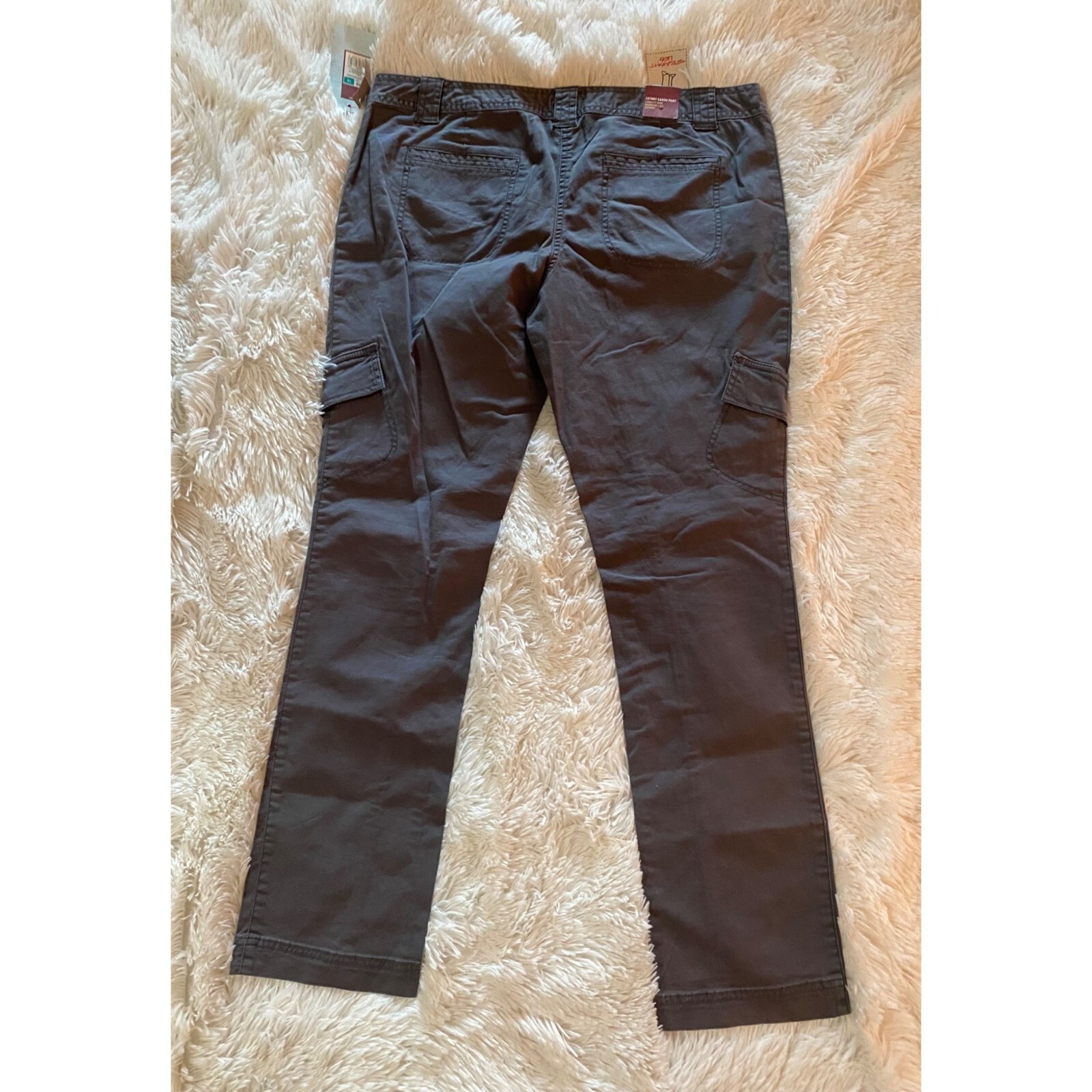 Mossimo Gray Straight Leg Skinny Cargo Pants Size 15 eBay