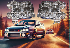 New Pair Subaru Wrx Sti 2.5 Dohc Cylinder Head B25 Bare Cast Turbo No Core