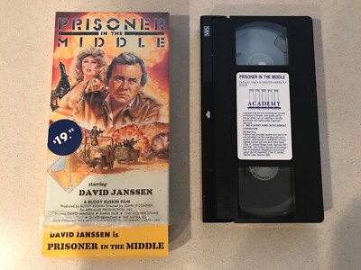 Prisoner in the Middle (VHS, 1986, Academy Full Flap) David Janssen, Karin Dor