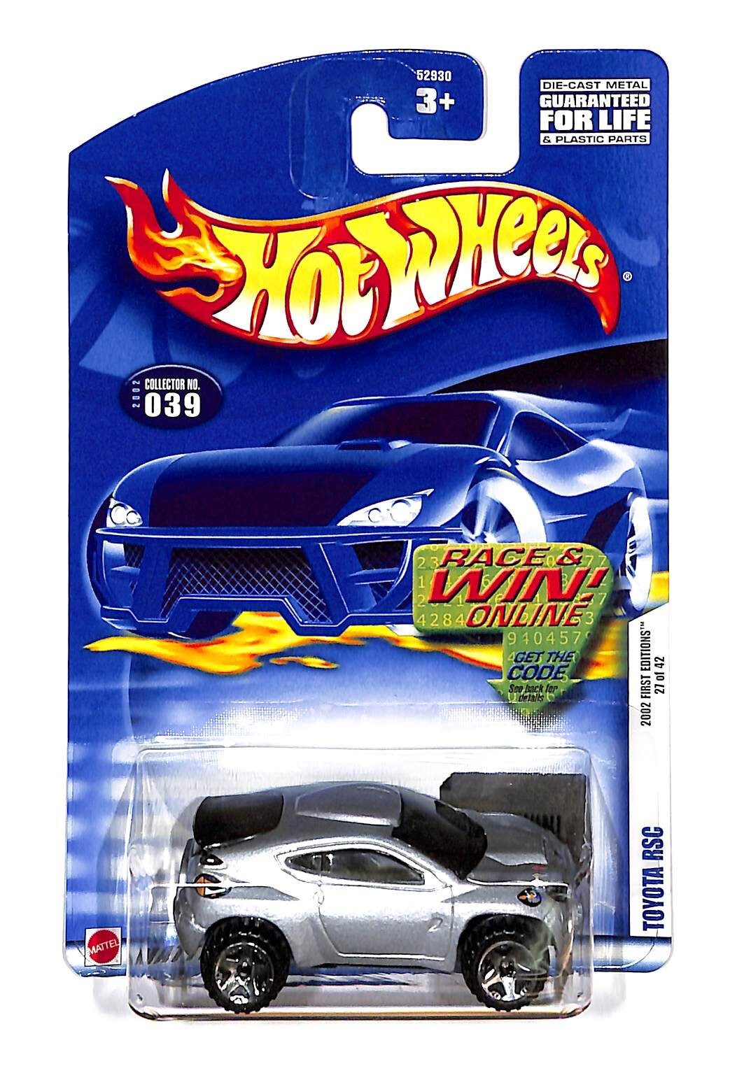 Hot Wheels 2002 First Editions 21/42 • TOYOTA RSC • Collector #039