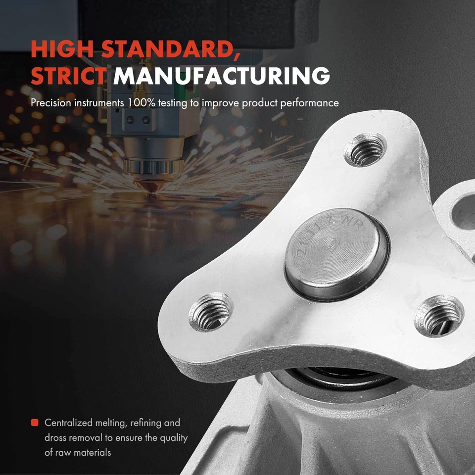 Bomba de agua del motor con junta para Mazda RX-8 2004 2005 2006 2007 2008 R2 1,3 L Foto 4 de 4