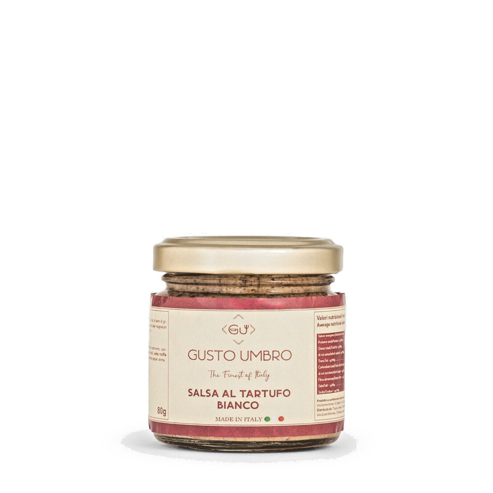 Salsa de Trufa Blanca 80gr Tartufata con Setas / Salsas Trufas Blanca