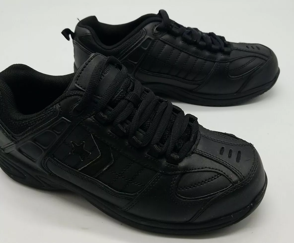 Converse Comfort Classic Steel Toe Black Occupational Non Slip Shoes Men | eBay