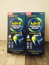 Advil Targeted Relief Pain Relieving Cream w/ Massage Applicator 2.3oz 2pk 