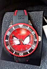 Am Pm Marvel Spider-Man Eyes Europe Womans Kids 36mm Watch #625 NOS New Box 2018