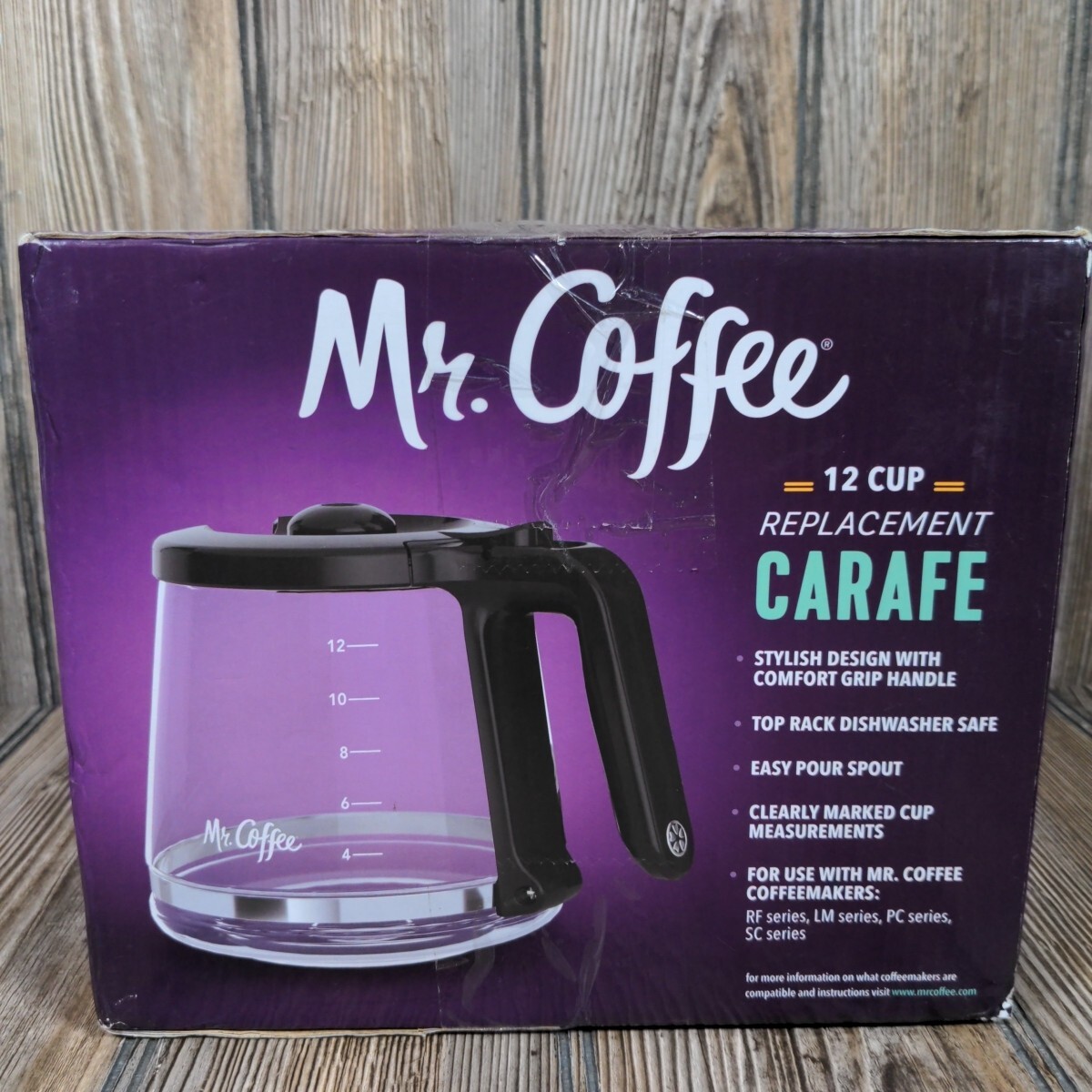 BVMC-MSX23 Parts 12-Cup Glass Carafe For Coffee (RF/LM/PC/SC