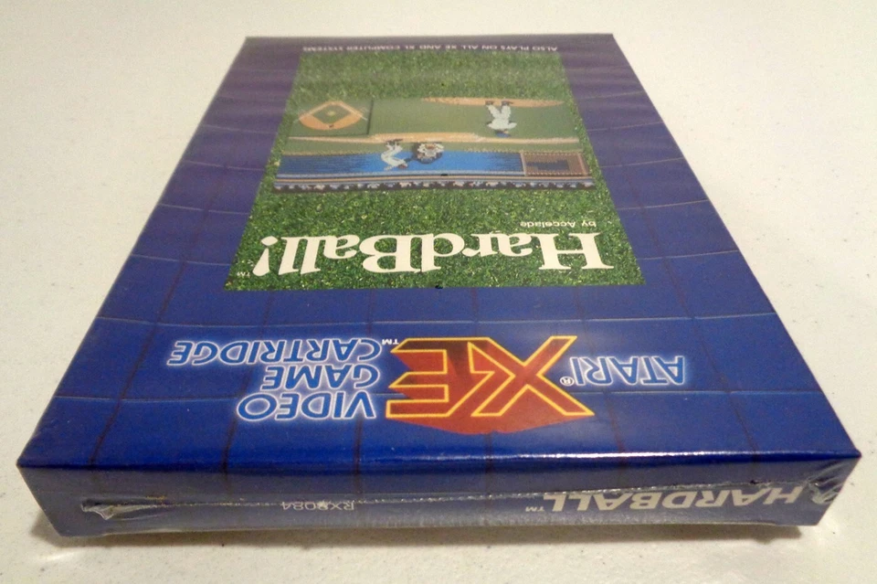 HardBall! Atari XE XL Accolade 1987 Baseball Game BRAND NEW FACTORY SEALED - Image 3 of 4